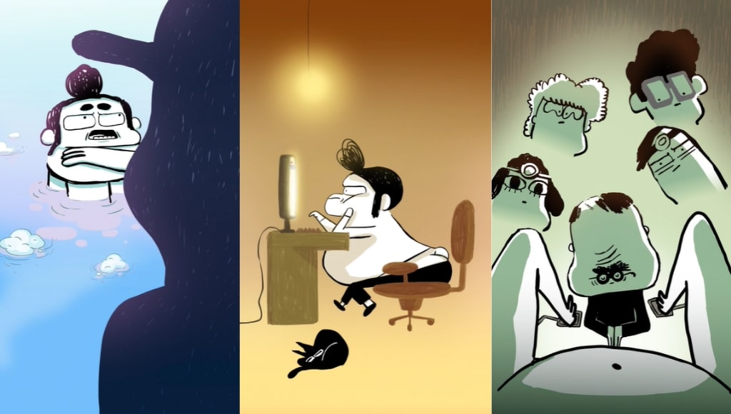 Douce, votre série d'animation bretonne sur la maternité cash et sans filtre.